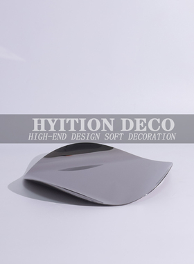 不锈钢装饰现代客厅托盘