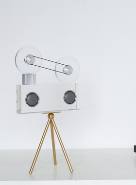 水晶装饰创意电视柜播放机模型