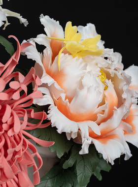 东方雕塑艺术风家居客厅装饰摆件