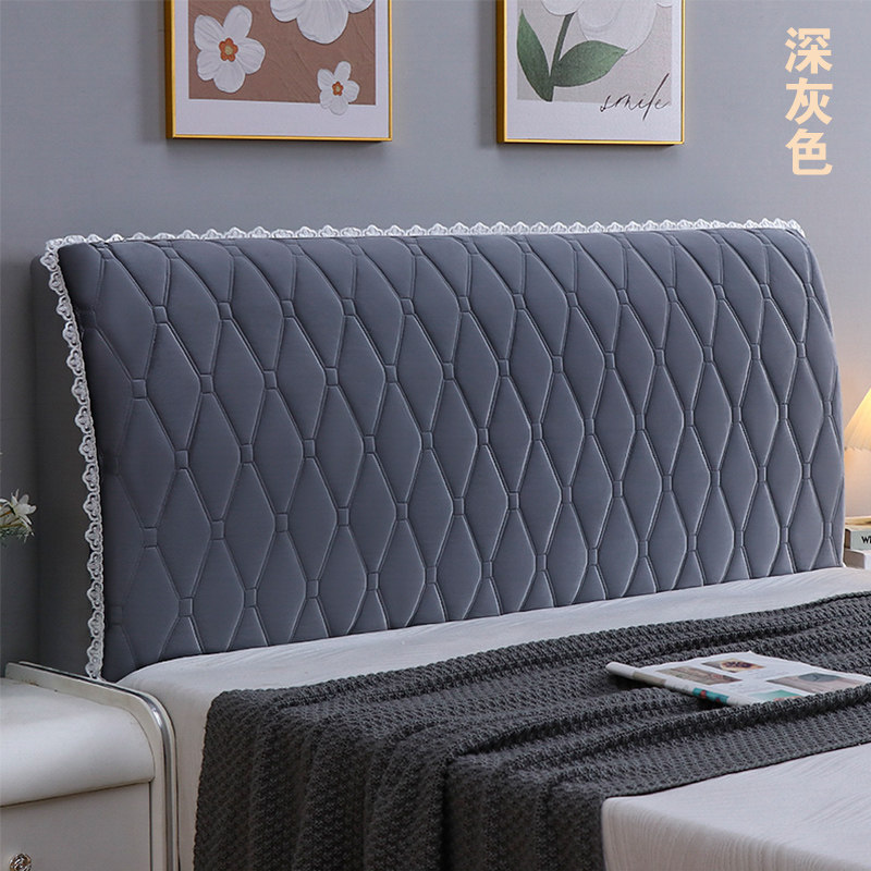 床头套罩新款全包布艺弹力软包木床靠背垫加厚夹棉北欧风保护套子,淘宝优惠券,粉丝福利购,淘宝优惠卷