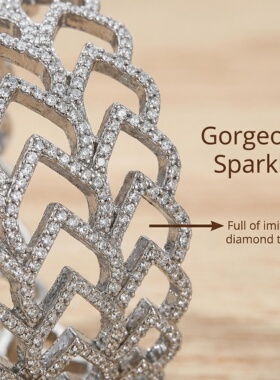 URCHOICEI.N.C正品水钻手镯