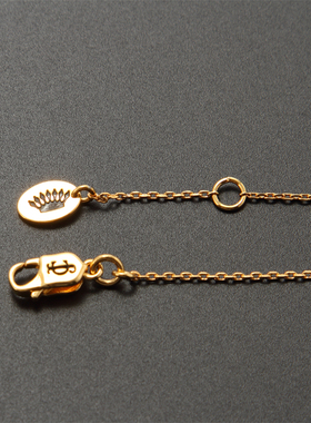 URCHOICE金色满钻花朵项链女