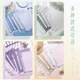 Gradient color rotating side opening PP folder A4