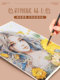 Pearlescent solid watercolor pigment gold and silver powder Dunhuang Chinese painting