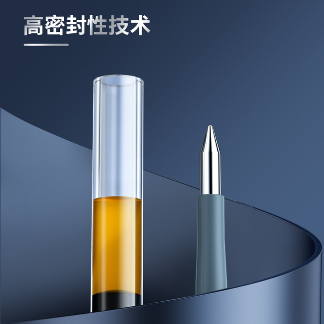 Morning light press gel pen K35 student exam special blue pen junior high school student press type quick-drying smooth brush question pen primary school student carbon signature pen blue ballpoint pen stationery school supplies