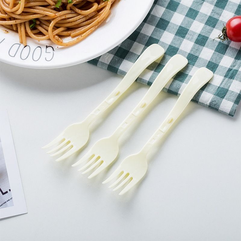 折叠叉一次性塑料水果甜品蛋糕叉子单独包装外卖点心意面泡面叉,淘宝优惠券,粉丝福利购,淘宝优惠卷