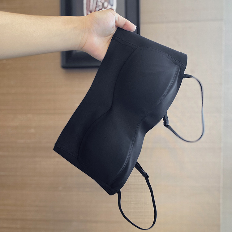 无痕夏季显胸小舒适防下垂肩带抹胸 祺蕾文胸