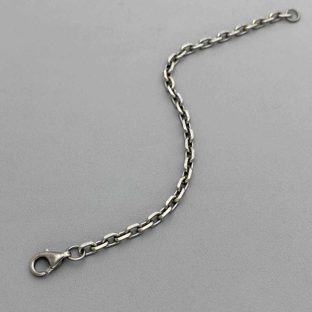 925纯银做旧延长项链手链加长链调节链条diy配件3mm太角链复古色,淘宝优惠券,粉丝福利购,淘宝优惠卷