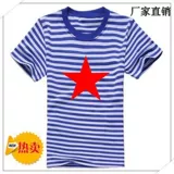 Хлопковая ретро приятная телу футболка, короткий рукав, ностальгия, свободный крой