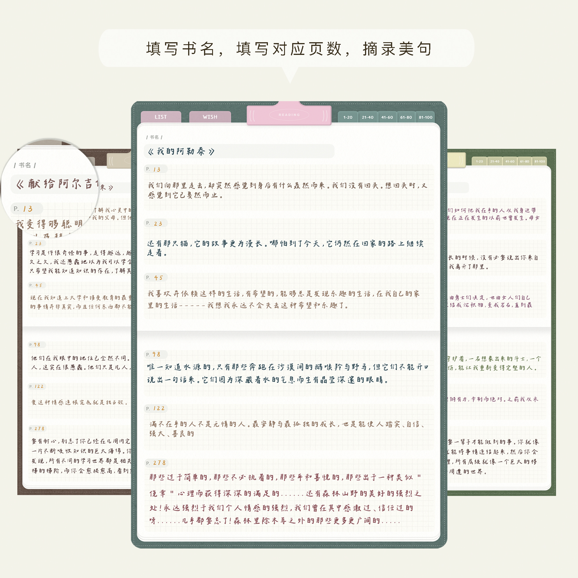 电子读书笔记本模板适用于goodnotes｜notability平板阅读詹詹 - 图2