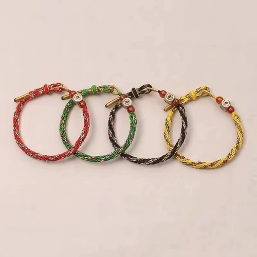 Оберег на день рождения, браслет из красной нити для влюбленных, китайский гороскоп, подарок на день рождения