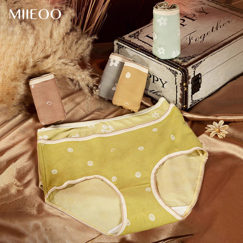 秘语女士内裤无痕抗菌透气中腰性感蕾丝日系少女生平角短裤头新款,淘宝优惠券,粉丝福利购,淘宝优惠卷