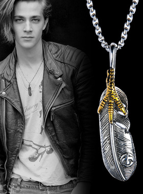 2025新款通体钛钢吊坠项链不掉色