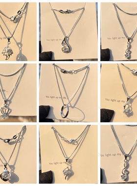 2025新款不掉色戒指项链女轻奢