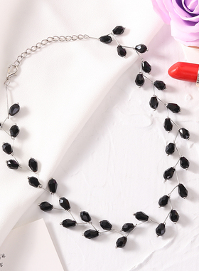 项链女锁骨链脖子饰品颈带颈链