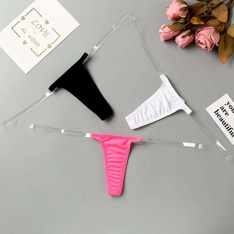 性感超小内裤丁字裤情趣诱惑比基尼隐形透明细带迷你少女小内内,淘宝优惠券,粉丝福利购,淘宝优惠卷