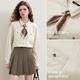 KBNE ເສື້ອຍືດແຂນຍາວ Lyocell linen ຝຣັ່ງ retro ຂອງແມ່ຍິງ 2026 ພາກຮຽນ spring ເສື້ອໃຫມ່ອອກແບບທາງເທິງ