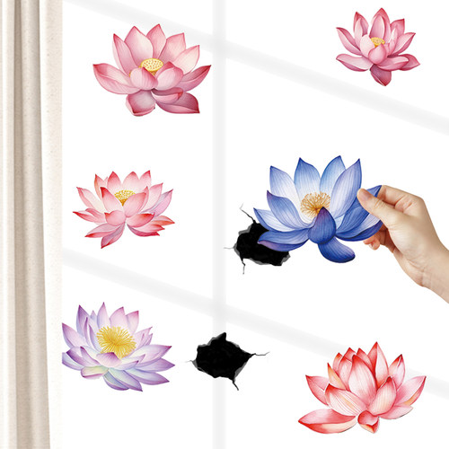 墙面装饰遮丑墙贴不透明补洞贴纸自粘卧室房间门上四叶草客厅壁画 - 图3