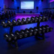 Round head fixed dumbbell set pure steel tasteless
