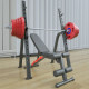 Fitness thickened weightlifting squat rack