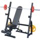 Fitness thickened weightlifting squat rack