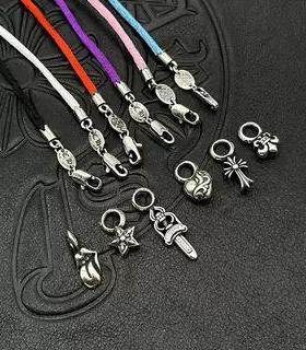 情侣纯银朋克十字架宝剑手绳特惠