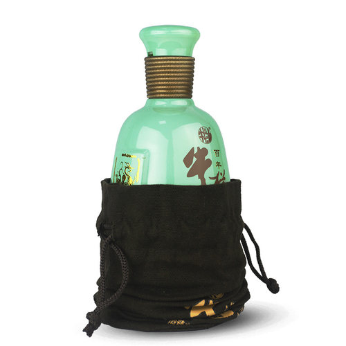 北京牛栏山52度高度和之牛500ml*6瓶浓香型礼品礼物布袋白酒水 - 图3