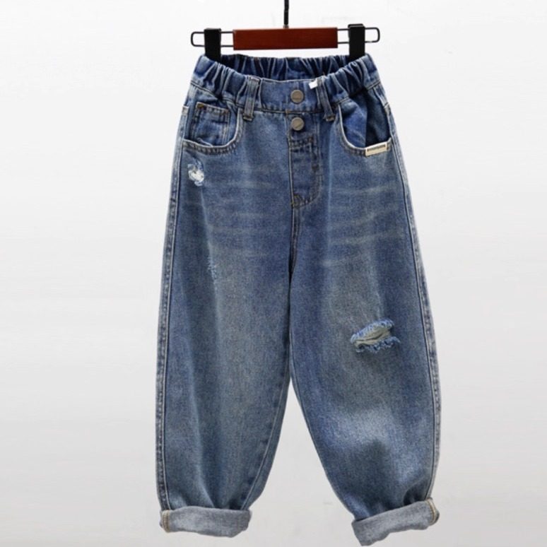 男童裤子春秋款2025新款长裤秋季宝宝春款男孩童装秋装儿童牛仔裤,淘宝优惠券,粉丝福利购,淘宝优惠卷