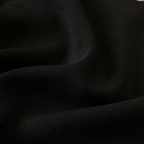 La Koradior拉珂蒂2025夏设计感气质荷叶袖钉珠针织小衫女上衣 - 图2