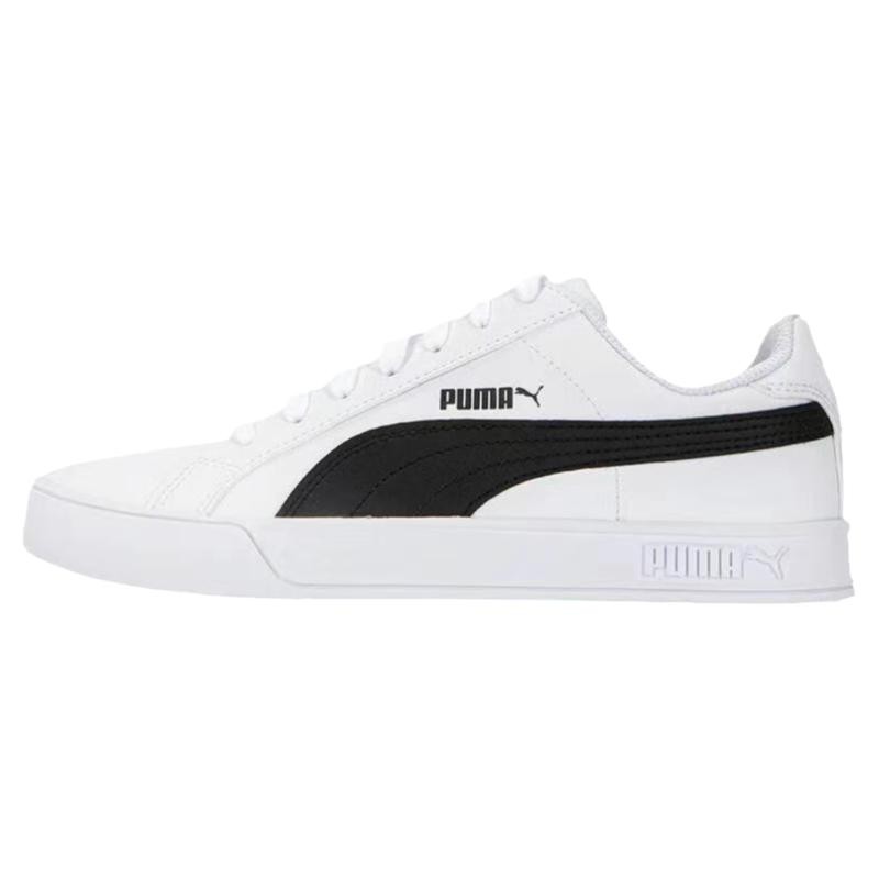 Puma/彪马SMASH VULC 女子黑白低帮轻便耐磨运动休闲鞋 359622-05 - 图3