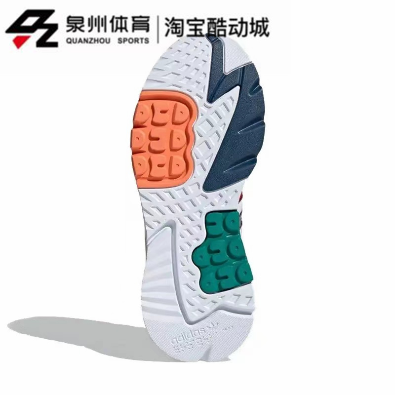 Adidas/阿迪达斯三叶草NITE JOGGER 男女复古板鞋  FX3811 FX3815 - 图2