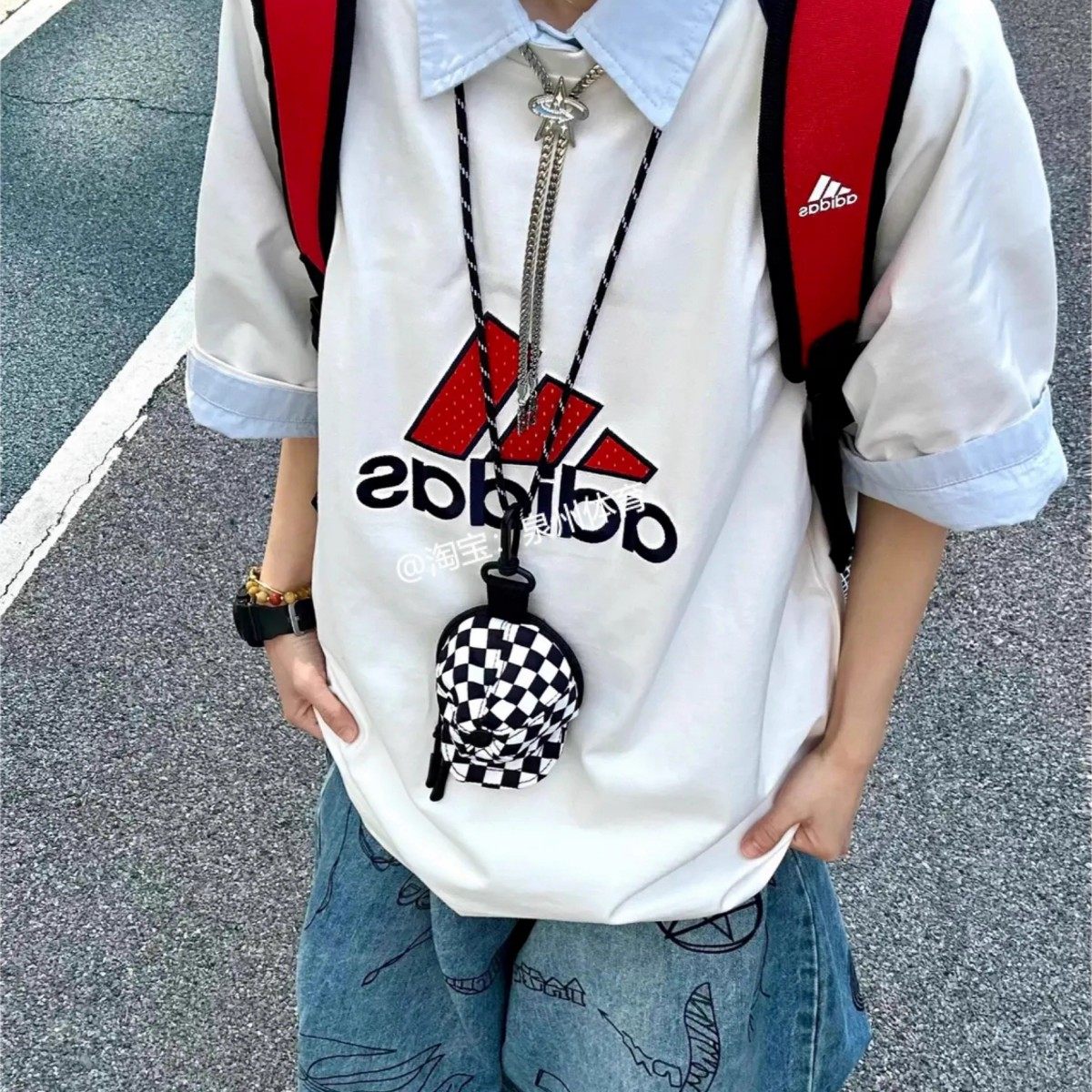 adidas阿迪达斯男子纯棉运动上衣圆领短袖T恤 KC3369IM7839IM7840,淘宝优惠券,粉丝福利购,淘宝优惠卷