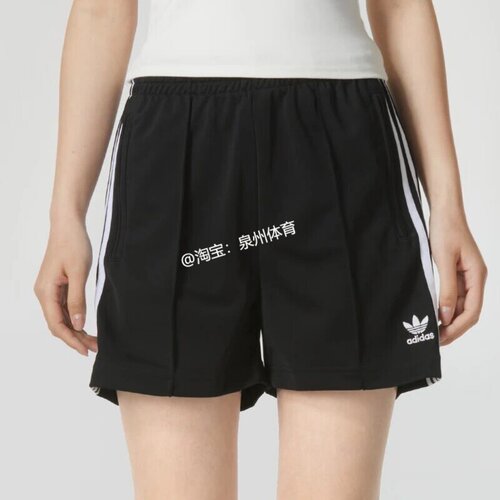 adidas/三叶草女子经典三条纹运动短裤 II3189IJ6000IY7207IU2425 - 图0
