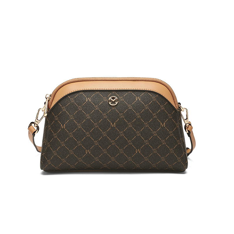 稻草人包包女包2026新款中年妈妈包女士百搭单肩斜挎包时尚贝壳包,淘宝优惠券,粉丝福利购,淘宝优惠卷