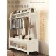 Bedroom light luxury floor-standing coat rack mobile clothes drying rack