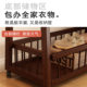 Solid wood floor-standing clothes hanger bedroom home coat rack