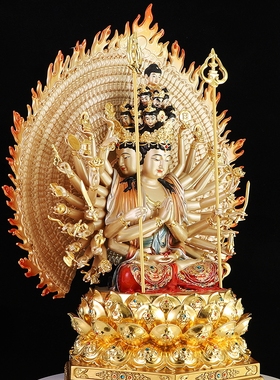 台湾纯铜千眼千手观音