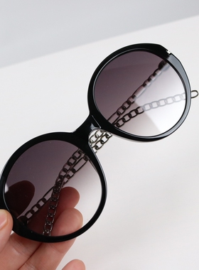 大框圆框太阳眼镜墨镜