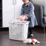 Корзина для белья, пластиковая корзина для хранения, система хранения, ручка