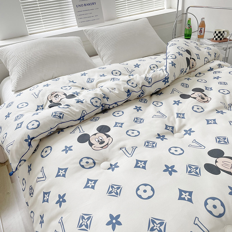 冬被加厚保暖被子单人宿舍学生被芯被褥儿童棉被春秋被卡通四季被