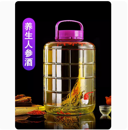 泡酒玻璃瓶泡菜坛子加厚玻璃密封罐专用酒坛腌制罐空腌咸菜缸家用,淘宝优惠券,粉丝福利购,淘宝优惠卷