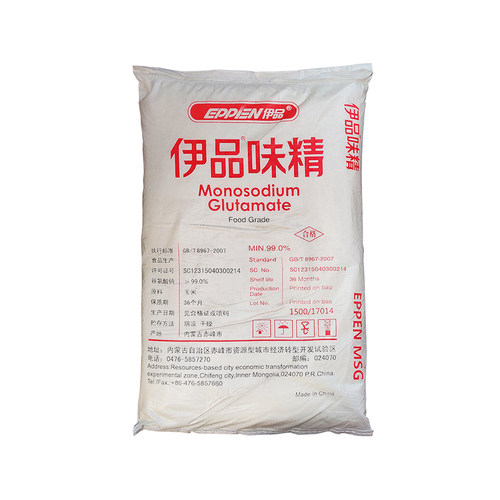 伊品 味精25kg/袋 99%纯度味精 粉末颗粒状均有 兰州拉面调汤用 - 图0