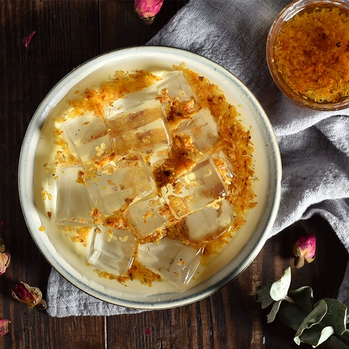 Ким Тянь Йинццян Белый желе порошок 500G*30 мешков летних прохладного и холодного напитка белый прозрачный пудинг конджак порошок