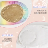 Детские туфли, радужные блестки для ногтей, обувь, балетки для принцессы, мягкая подошва