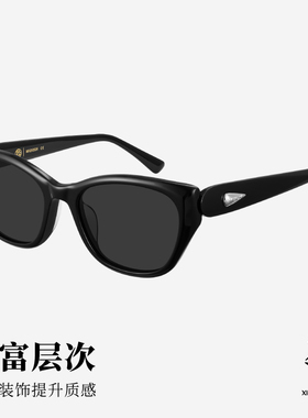 木九十25新款猫眼墨镜女款时尚太阳镜MJ12SM1574