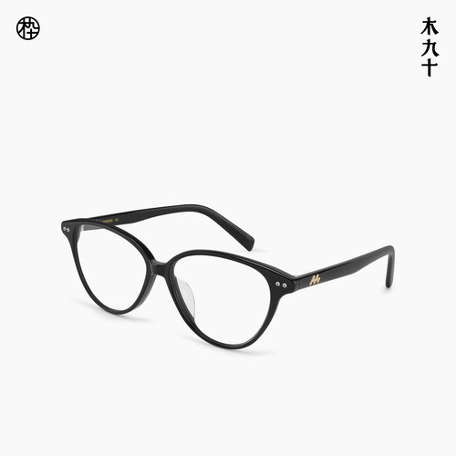 【26新品】木九十猫眼框近视眼镜女潮流时尚玳瑁色镜架MJ12FN2005 - 图0