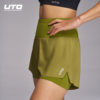 UTO two-in-one lightweight sports shorts to prevent exposure