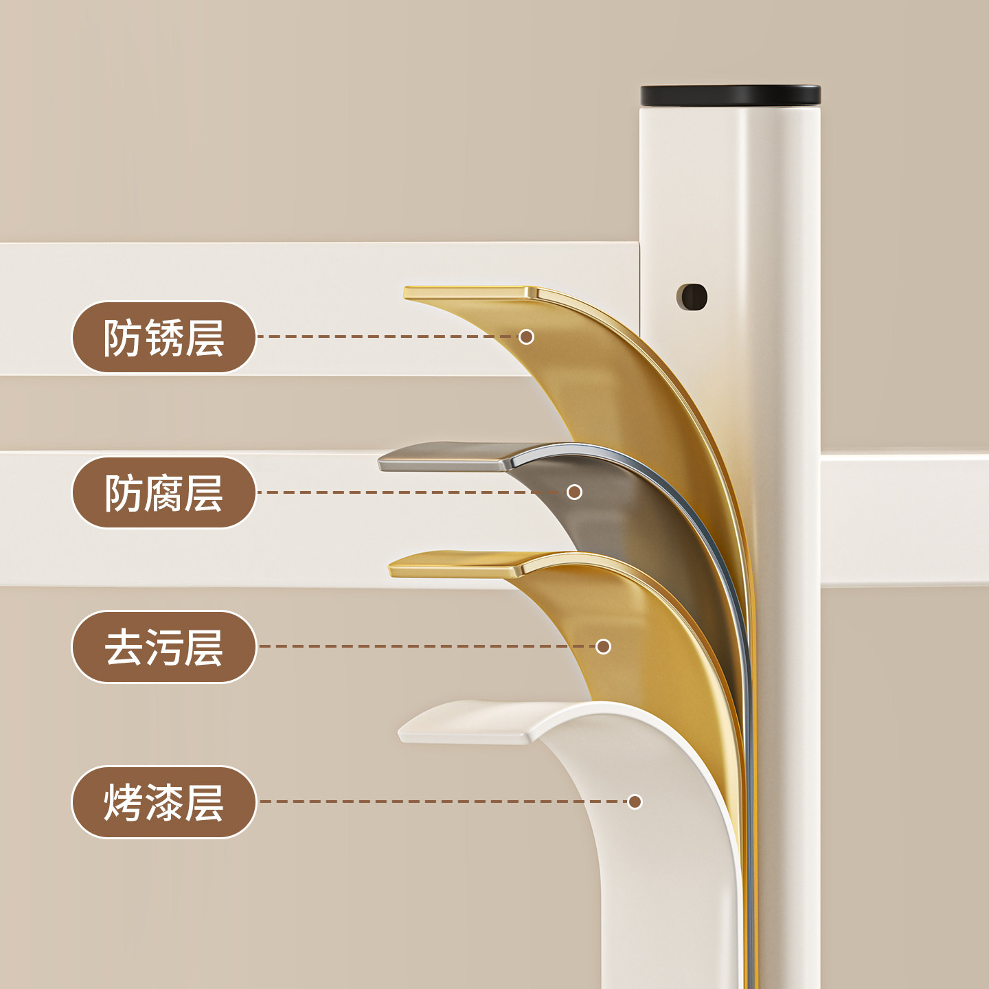 Madors微波炉置物架家用厨房电器收纳多层台面烤箱电饭煲储物架子,淘宝优惠券,粉丝福利购,淘宝优惠卷