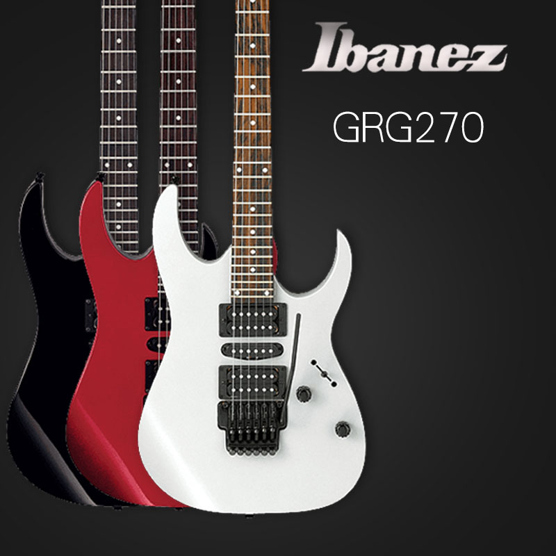 聆悦乐器专营店IBANEZ/依班娜电吉他 GRG250P/GRG270DX/GRG255DX 双摇电吉他套装1