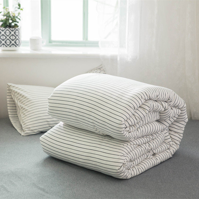 无印良品水洗棉全棉春秋被可机洗学生宿舍纯棉被子冬被芯单人被褥,淘宝优惠券,粉丝福利购,淘宝优惠卷